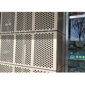 China SS306 Decorative Perforated Wire Mesh 26 Gauge 2.5mm Thickness on sale