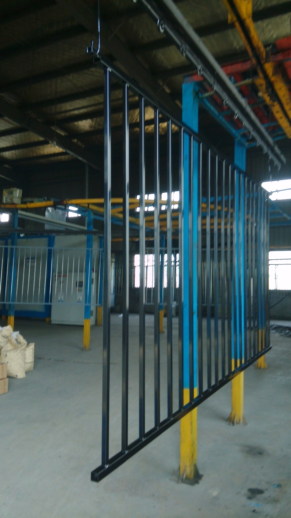 Cheap Aluminum or Steel Swimming Pool Fence with Black Color, Tubular Steel Fence