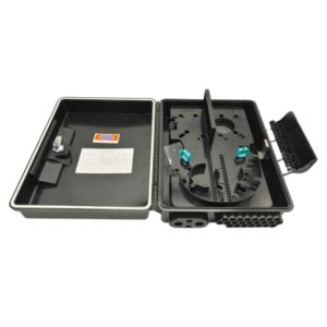 24Port Fiber Optic Enclosure Wall Mount / Pole Mount APC / UPC FTTB