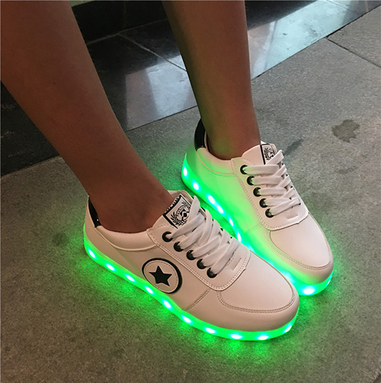 Rainbow Led Shoes and Led Rainbow Shoes