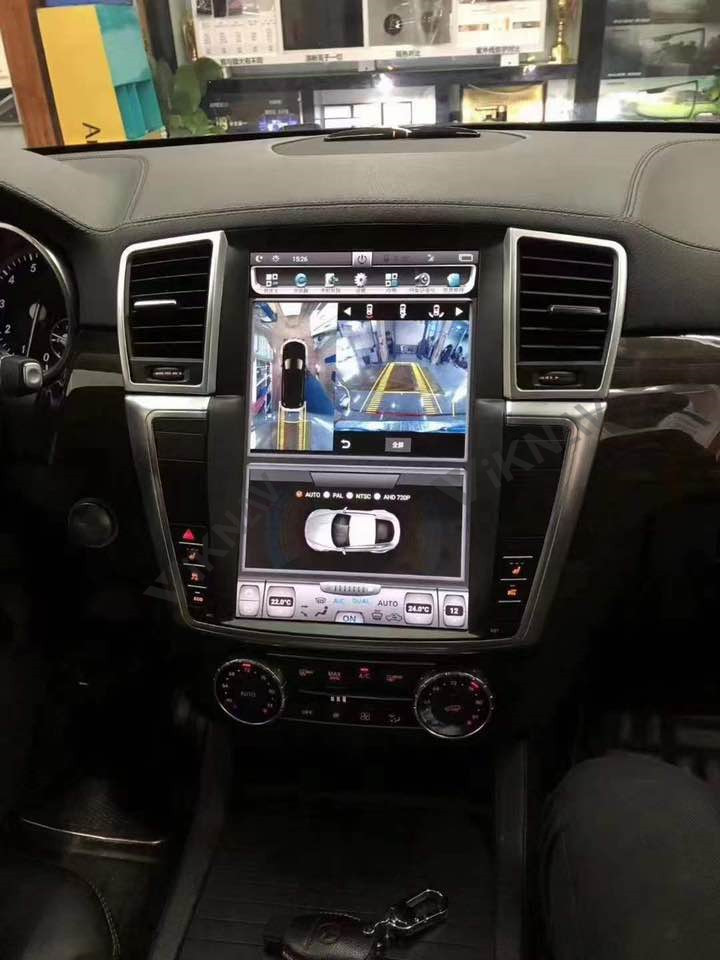 1920x1080 Tesla Style Android Head Unit For Mercedes Benz ML350