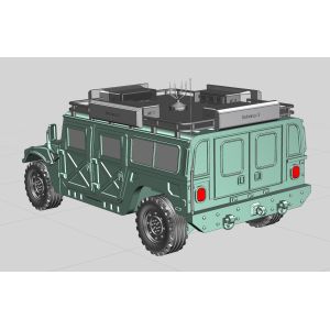  Military Standard Vehicle Mounted Jammer with 200m Jamming distance Manufactures