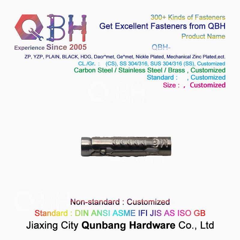 304 Stainless Steel Expansion Bolt M6-M10 Custom Hardware High Tensile Stainless Steel Bolts
