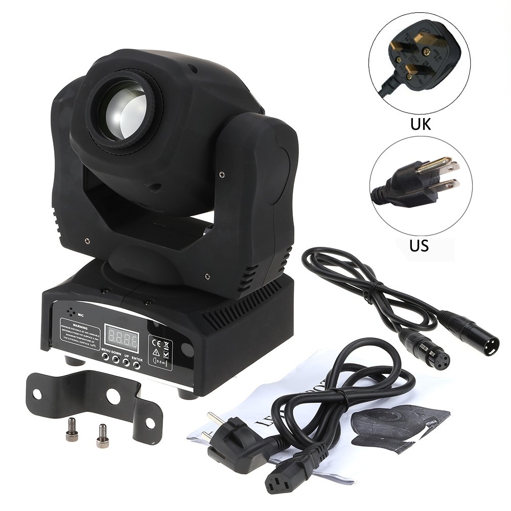 Guangzhou DJ Stage Light LED Spot Beam 60W MINI Moving Head Light