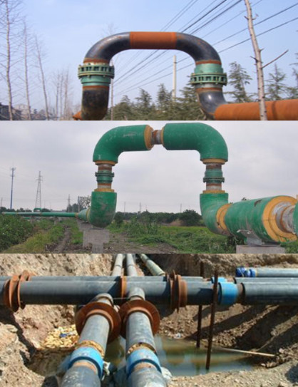Flanged Connected Heat Pipe Anti Settlement E-Type Ball Compensator Spherical Compensation Joint