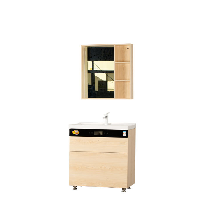 Small Knock Down Bathroom Vanity Cabinets Customized Designed With Sink