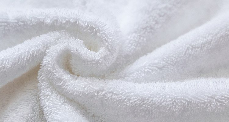 Spa Hotel Towel Set 100% Cotton Custom Logo Dobby Plain Rectangular Stable