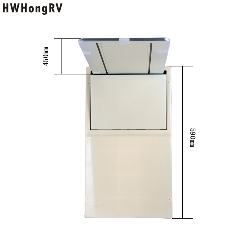 HWHongRV car seat electric folding table for luxury campervan caravan folding table