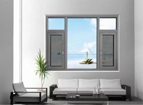 Thickness 5mm 6063 T5 Sound Insulation Aluminium Alloy Windows