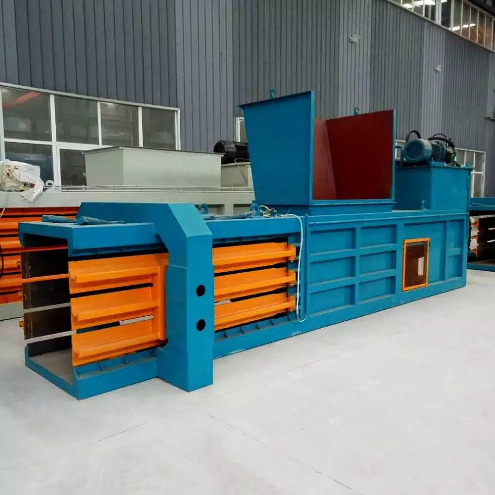 Horizontal Metal Hydraulic Baler Baling Press Clothing Machine