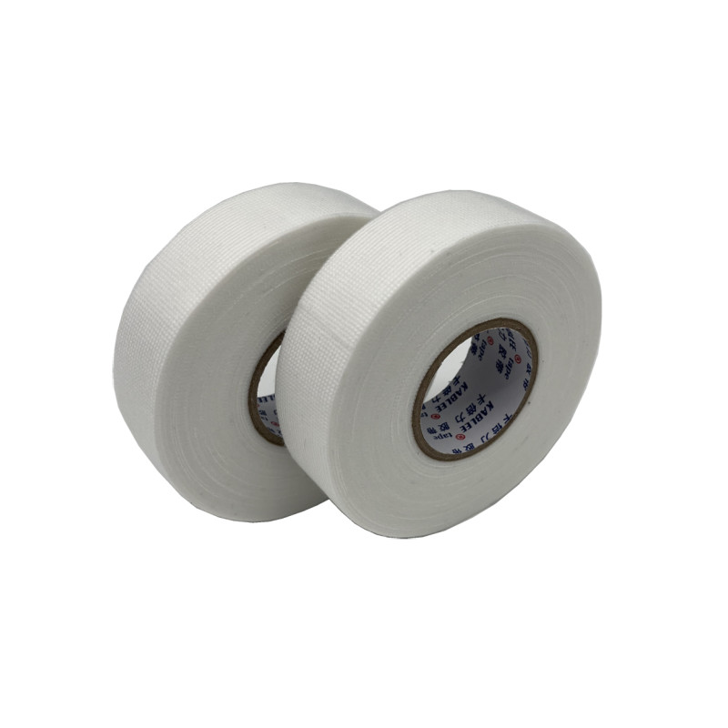 Black White Fleece Tape For High-Performance Insulation of Wiring and Harness Assemblies