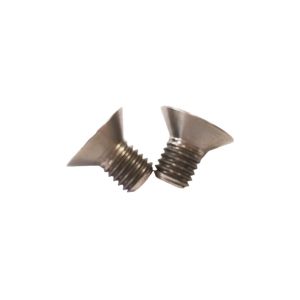 Customized High Quality Titanium Countersunk Cross Screw Titanium Flat Head