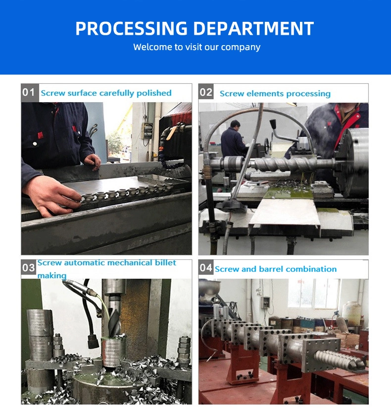 Screw /Parallel Twin Plastic Extruder Screw and Barrel /Parallel Twin Screw Barrel