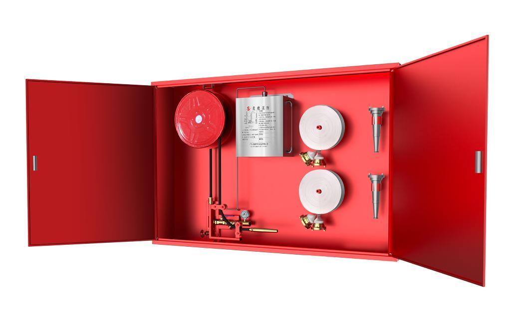 Metal Enclosure Fire Fighting System Foam Hydrant Cabinet with Glass Door