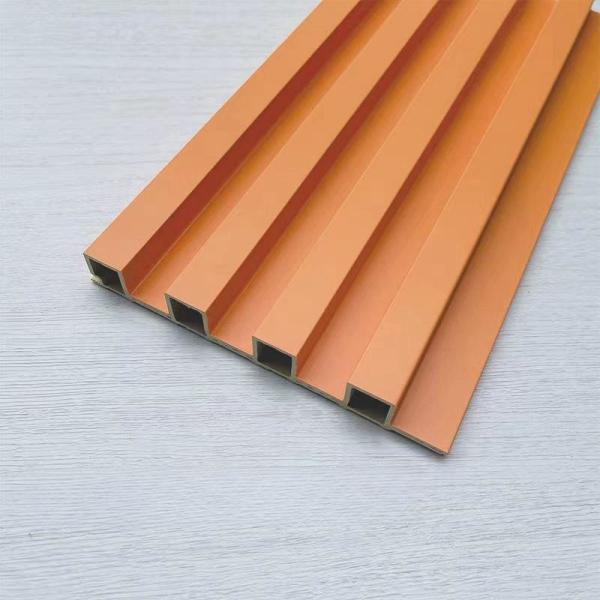 New Design Wooden Grain Waterproof WPC Wall Panels Designs for Interior Decor