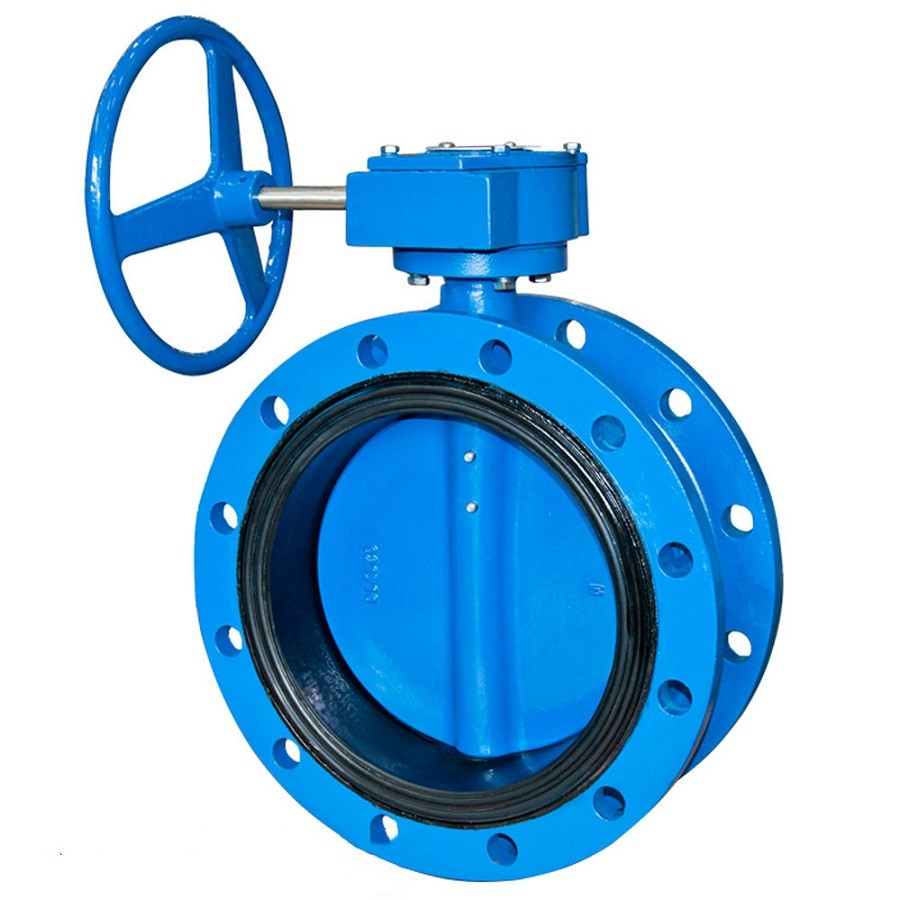 Flanged wormgear Rotork Captop Underground butterfly valve DN2200 2400