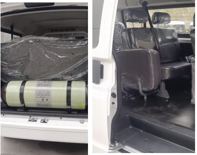 BIG AUTO 11 - Seat CNG Van BIGC36: Your Reliable Commercial Vehicle Partner