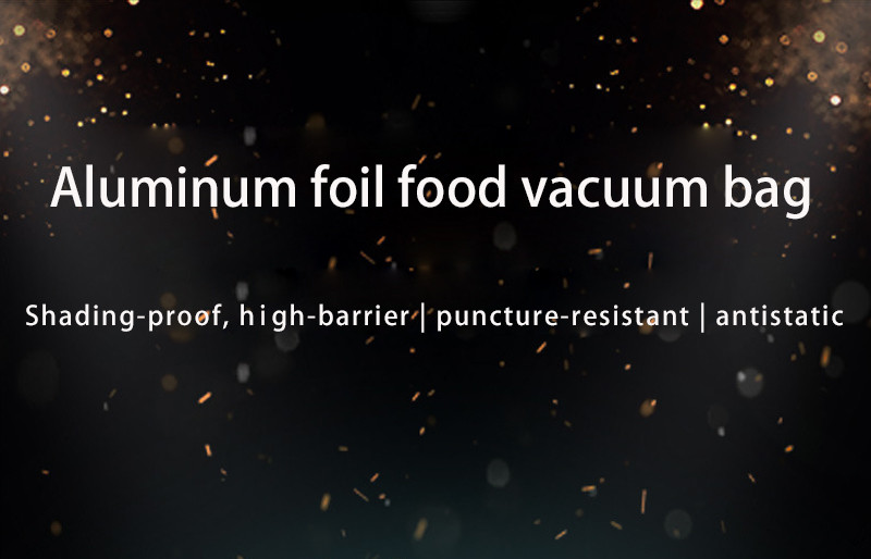 Heat Seal Vacuum Open Top Mylar Aluminium Foil Packing Pouch GRS BRC