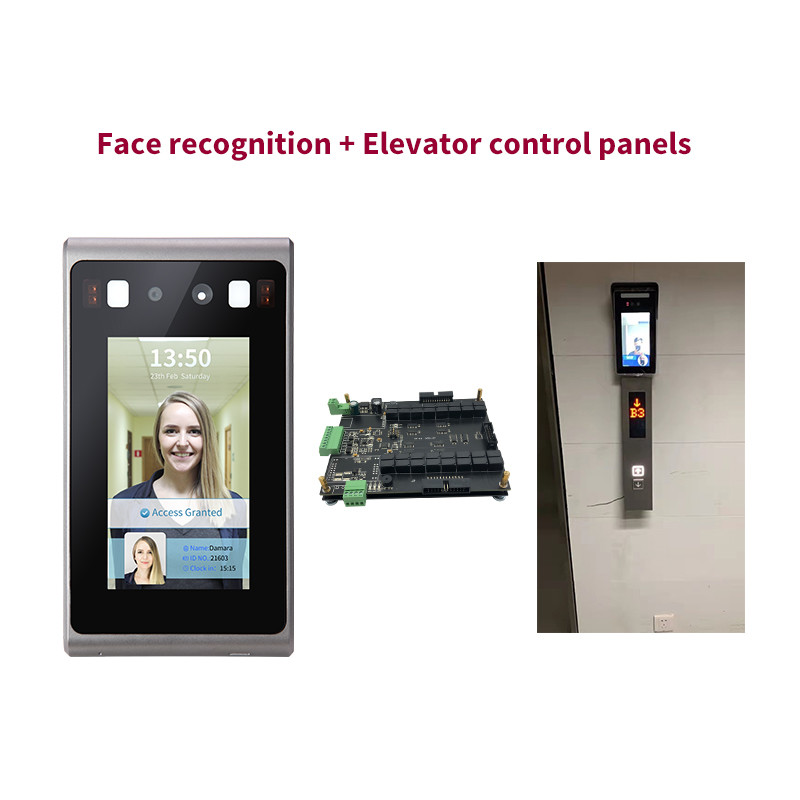 4.3 Inch WDR Dynamic Face Recognition Terminal Access Control Elevator Controller