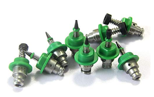 JUKI Nozzle 504 for 2000 Series SMT Pick and Place, Ceramic+Stl+Rubber