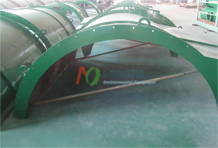 PLC Controlled Fully Continuous Pyrolysis Plant for Plastic/Rubber/Sludge Recycling