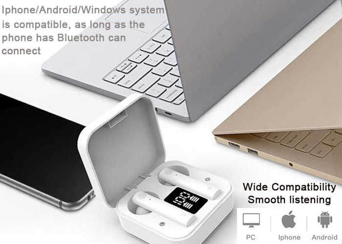 BT5.1 True Wireless Bluetooth Earphone 2* 3.7V Bluetooth Stereo Earbuds
