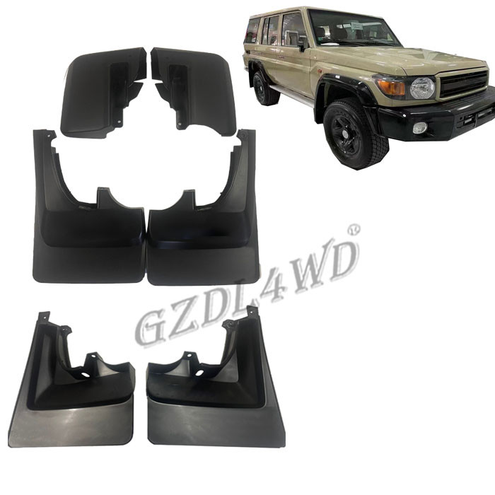 Fender Flare 4x4 Mud Flaps For LC76 SUV Car Inner Fender Mudguard