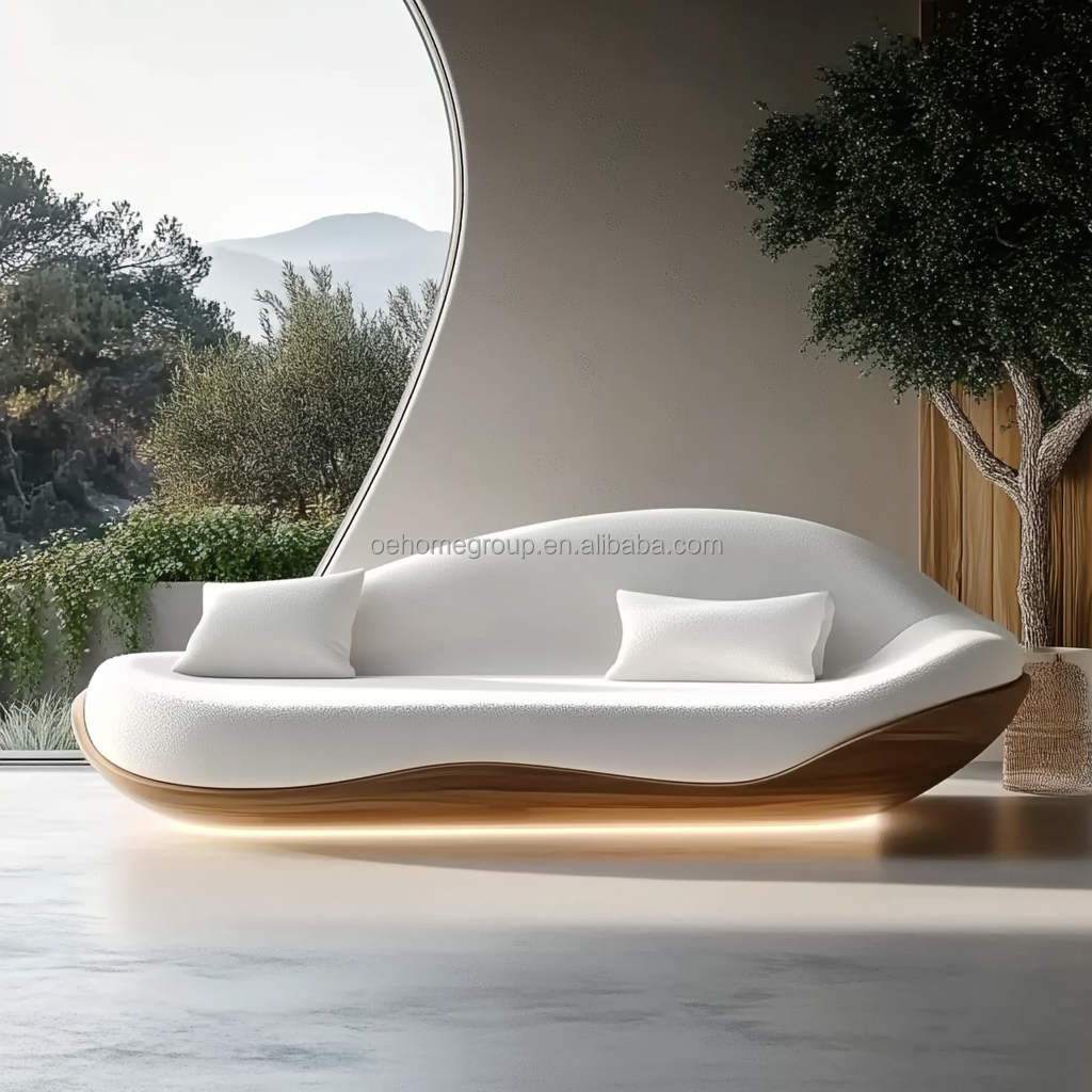 2 Reclining Type Italian Sofas Home Furniture Modern Design Luxury Living Room Furniture