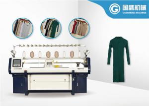  Computerized 1.3KW 16G 1.2m/S Flat Bed Knitting Machine Women Dress Double System Manufactures