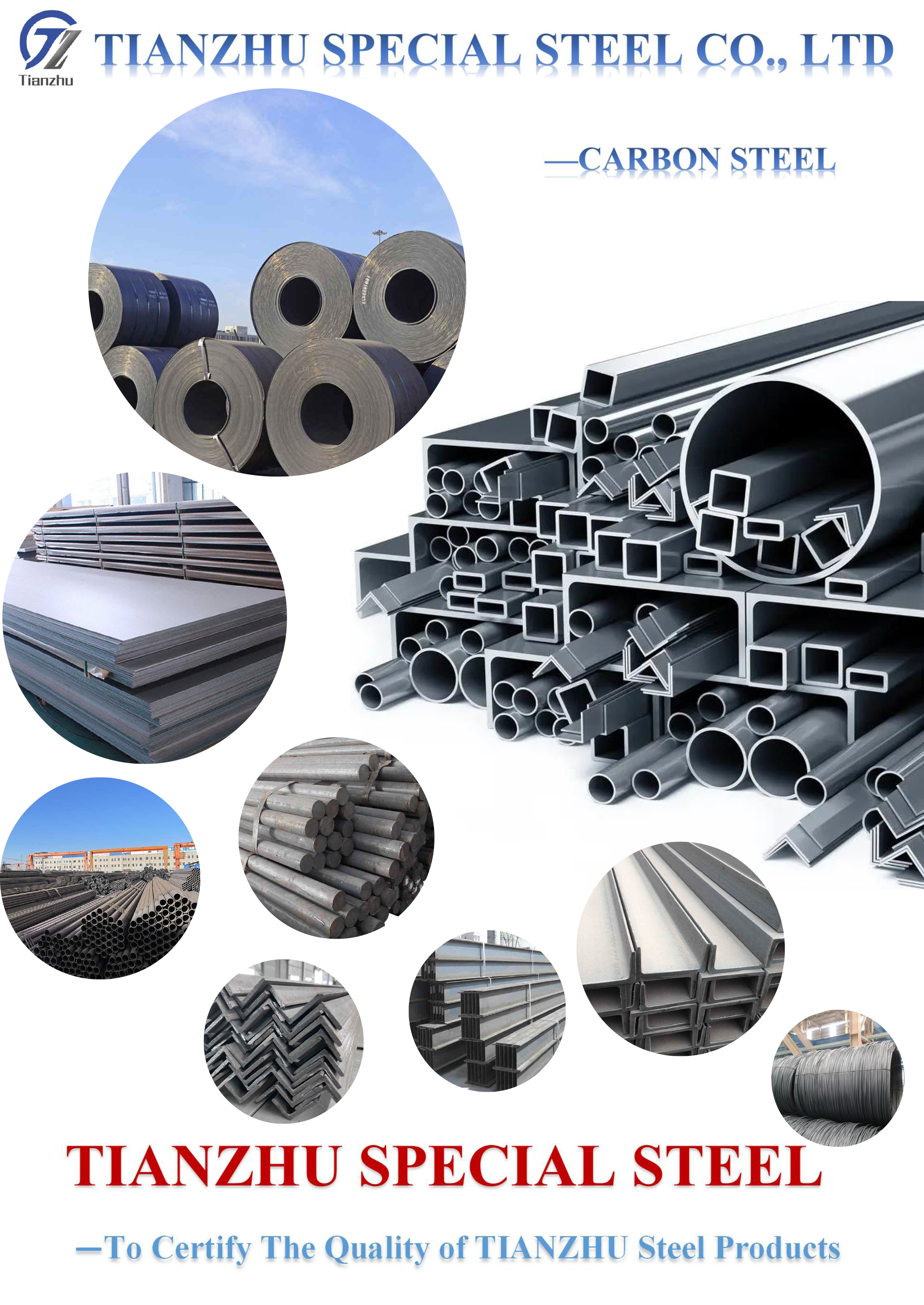 Q235 Q345 Hot Rolled Mild Carbon Steel Coil 15x160 C75 C35 Ct3 Az150 037