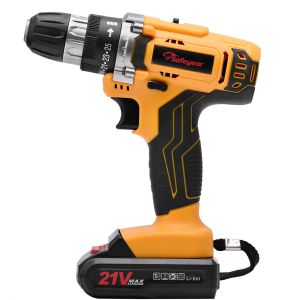  Variable Speed 21V 3/8&quot; Power Screw Drivers 43N.M Cordless Impact Hammer Manufactures