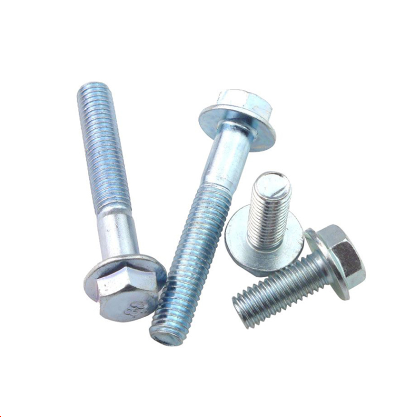 Grade 4.8/8.8/10.9 DIN Standard Hex Head Flange Bolts and Nuts in Black Finish