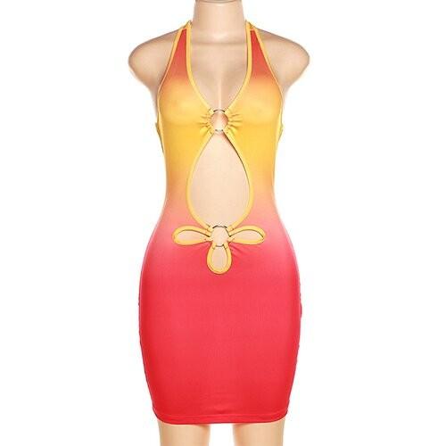 OEM maufactory European and American style 2023 spring women's new sexy hollow