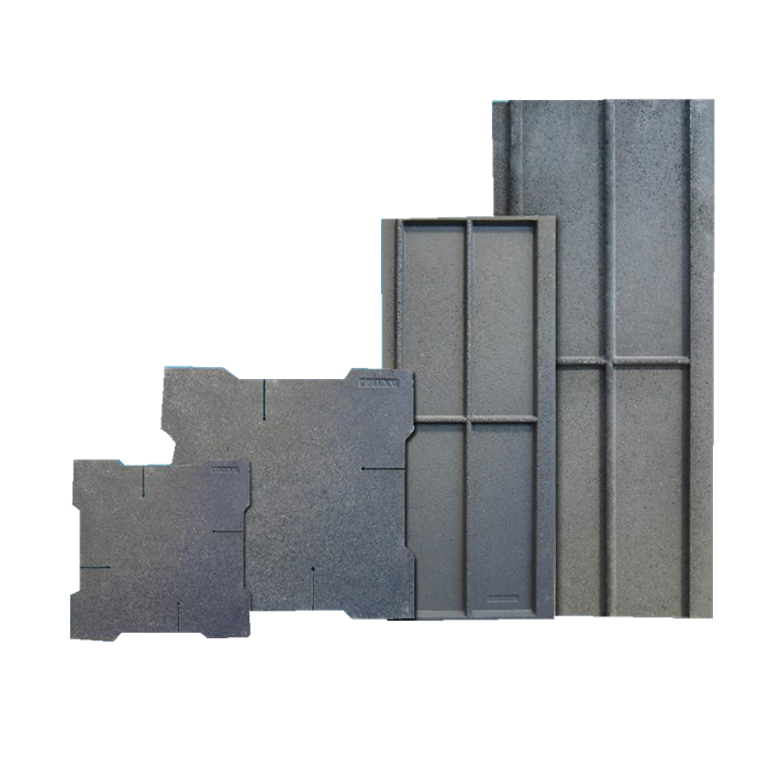 3.0g/cm3 Silicon Nitride Bonded Silicon Carbide SIC Plates for Customer Requirements