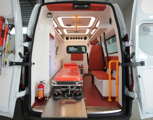 9 Speed Medical Emergency Ambulance Ford Transit Mid Axle