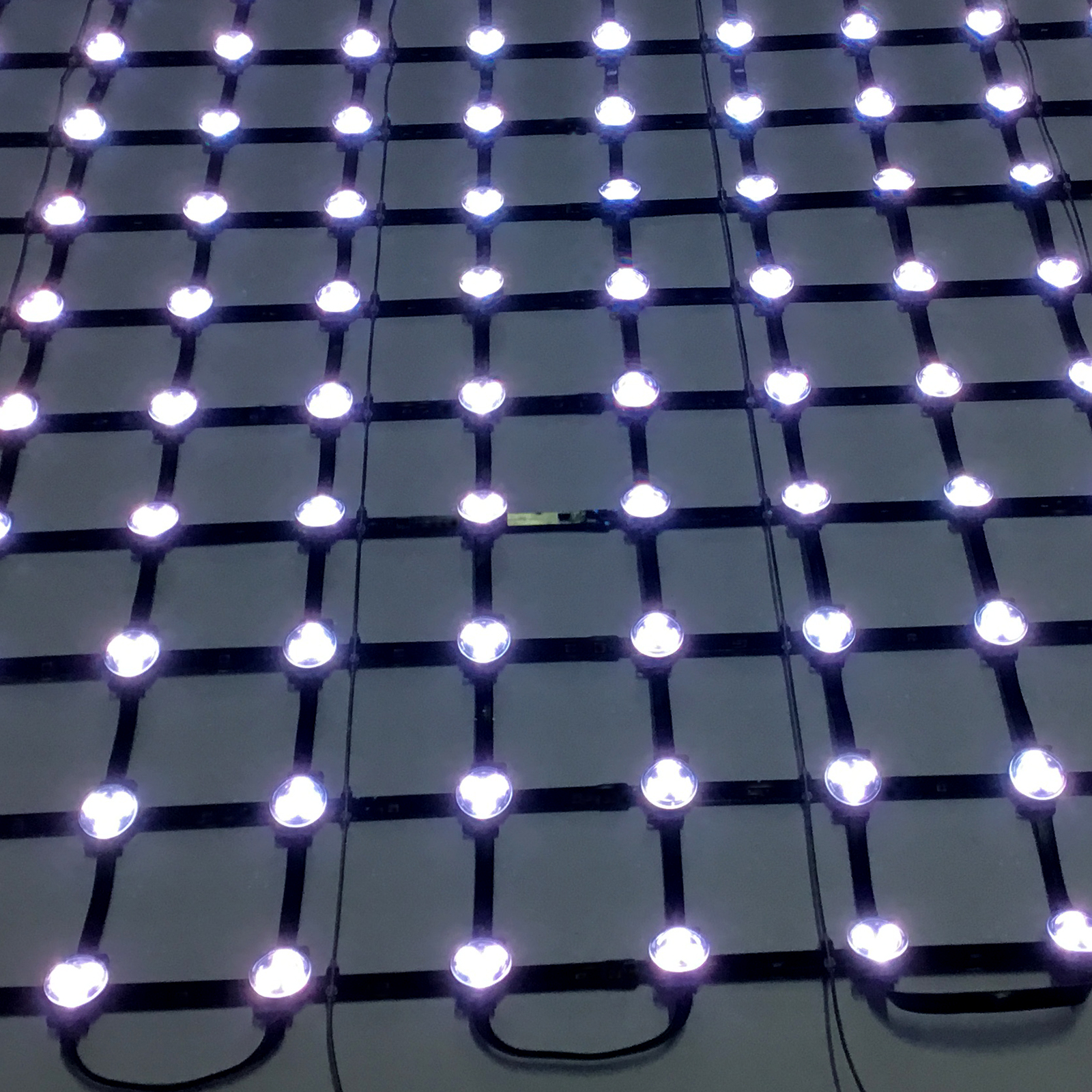 Digital Text Transparent LED Mesh Screen Outdoor IP65 Waterproof S30 P50 P100