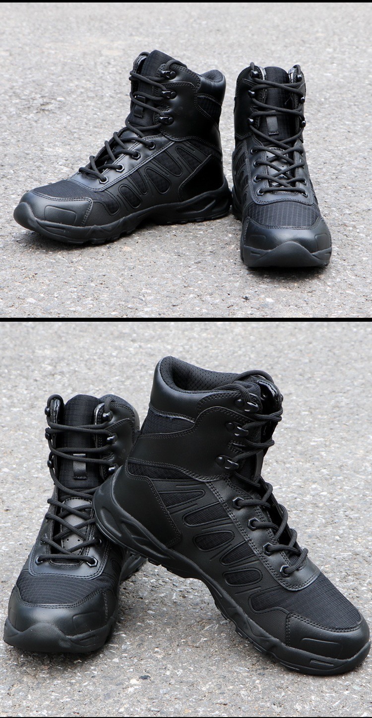 Men's Tactical Military Boots Men's Boots Desert Combat Boots Outdoor Hiking Boots and Ankle Shoes.