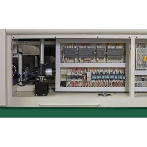 Close Loop Control SMT Soldering Machine 6 Zone With Mesh Chain Conveyor System