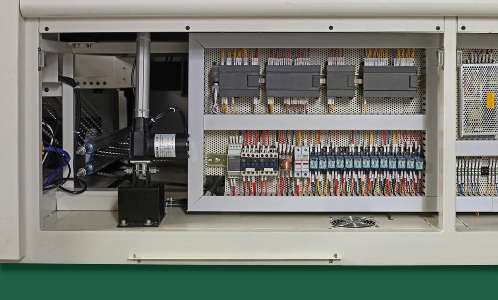 PCB Assembly Forced Hot Air Reflow Oven , Soldering Oven Smd Welding Machine