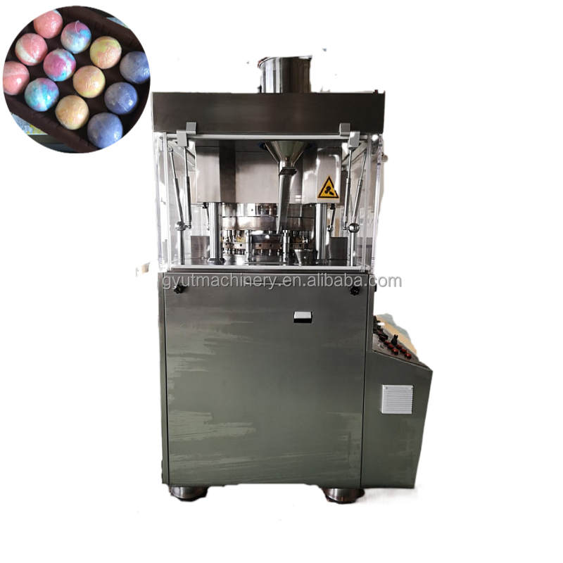 High Productivity Home Spa Bubble Bath Bombs Machine with Pneumatic Shower Steam Press