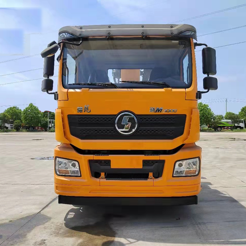 Shacman 16 Tons Wrecker With 14 Tons Crane Blockroad Broken Car With Crane
