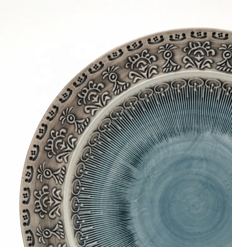 Italian Plates Sets Dinnerware Ceramic Serving Plates Handpainted Personalized Dinner Plates Ceramic