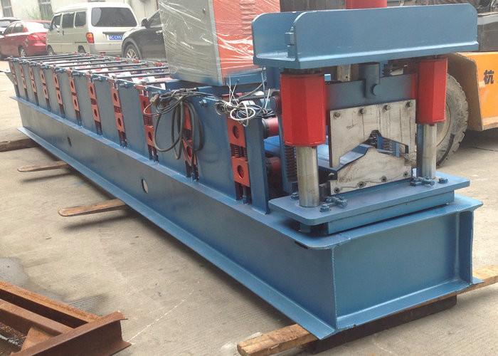 CE Classic Glazed Roof Ridge Capping Glazed Tile Making Machine Rain Gutter