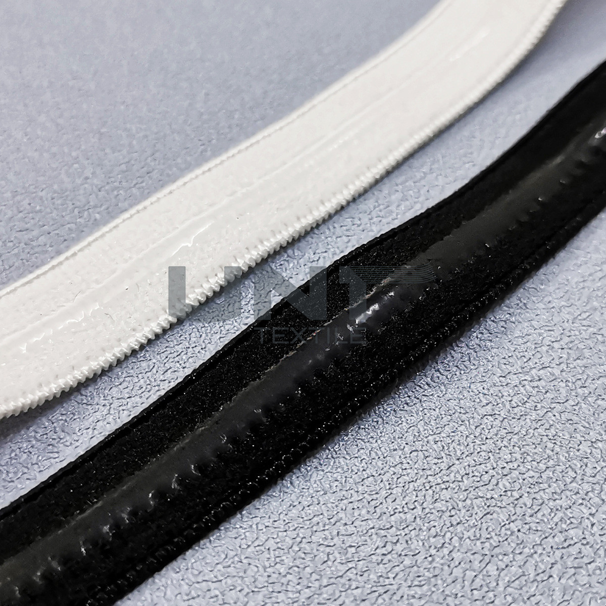 Anti Slip Garments Accessories Silicone Braided Elastic Band