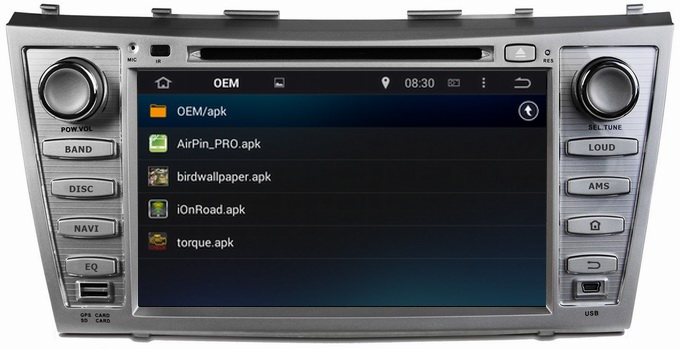 Ouchuangbo Car Radio DVD Player for Toyota Camry 2007-2011 3G Wifi Bluetooth USB Android 4.4 System OCB-8006D