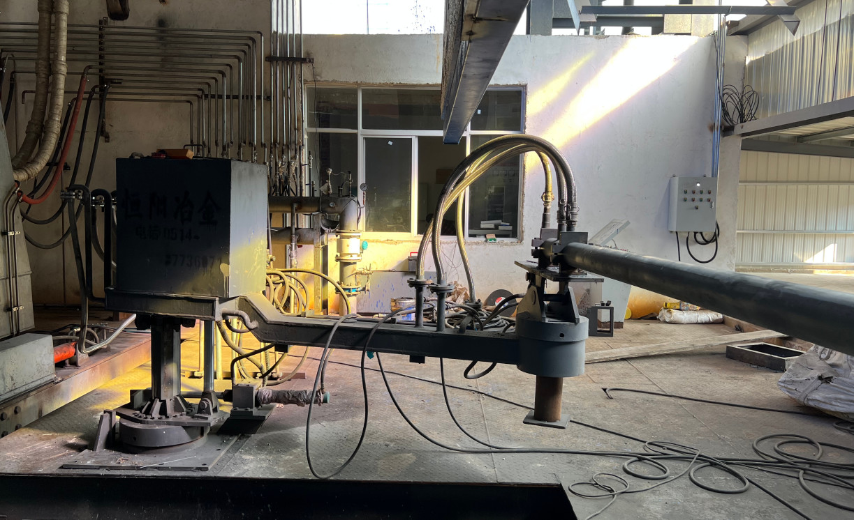 10T Steelmaking Electric Arc Furnace Straight Carbon Steel Eaf Three Phase