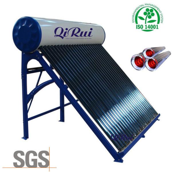 Stainless Steel Interior Material 50L-500L Non Pressure Solar Energy Water