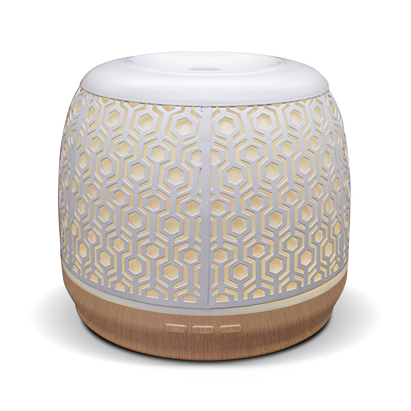 Ultrasonic 2.4mHz 500ml Essential Oil Aroma Diffuser 35ml/Hr