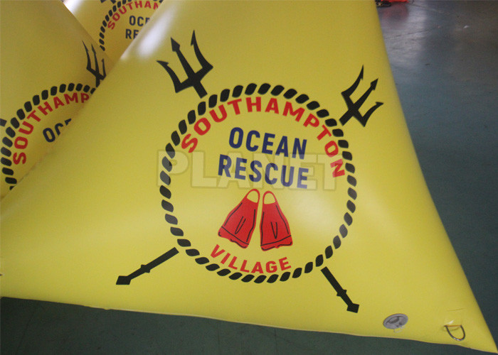 Custom Sea Swim Tow Buoy Triathlon Training Safety Inflatable Swim Float Open Water Swim Buoy