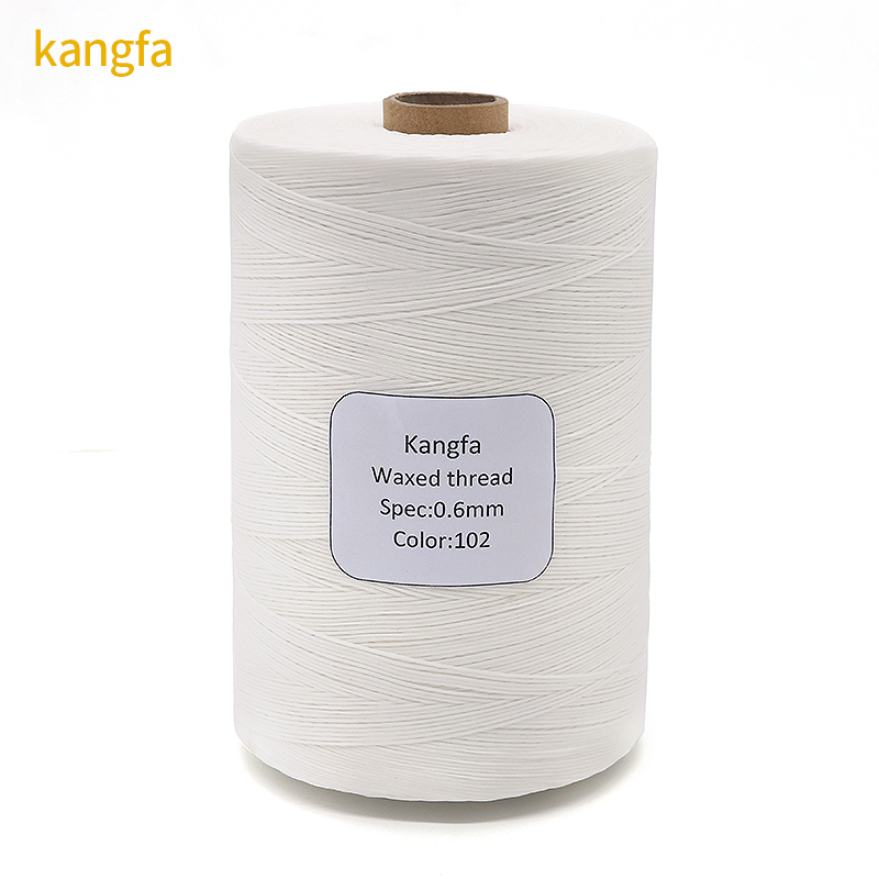 1kg Waxed Cord Sewing Thread 240 Colors for Leather 0.6mm 0.8mm 210dD Pattern Dyed